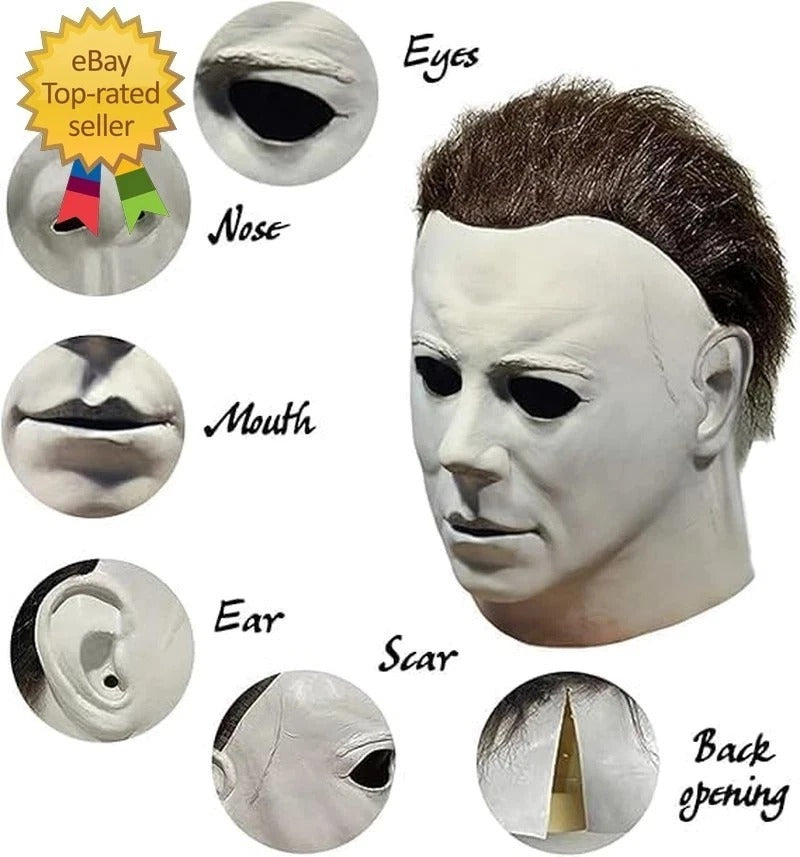 Halloween Scary Michael Myers Mask 1978 Halloween Latex Full Head One Size