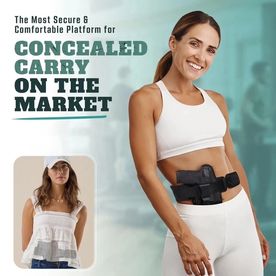 Concealed Carry Gun Belt | Belly Band Holster, Gun Holster for Men Women, Hol...