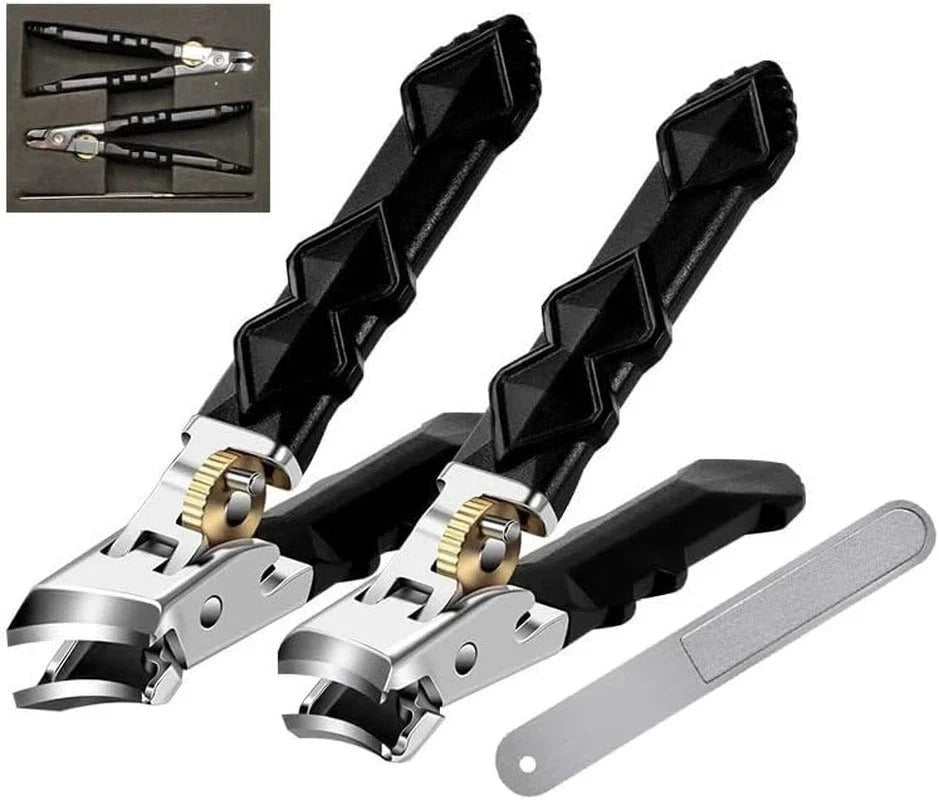 Goredny Toe Nail Clippers, Toenail Clippers for Thick Toenails, Wide Jaw Openin