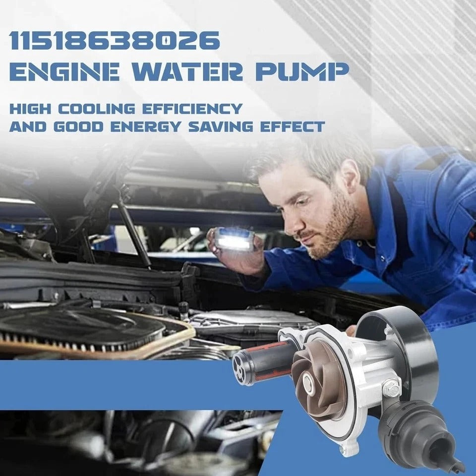 Engine Water Pump for 230I 330i 430i 530i X3 X4 2.0L New Coolant Water Pump