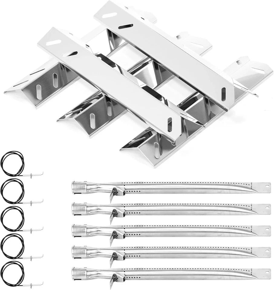 Grill Burner & Heat Plate Kit for Cuisinart 4/5 Burner GAS2556AS GAS9556AS