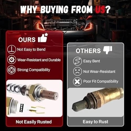 2Pcs 234-4242 234-4530 Upstream Downstream O2 Oxygen Sensor Compatible with
