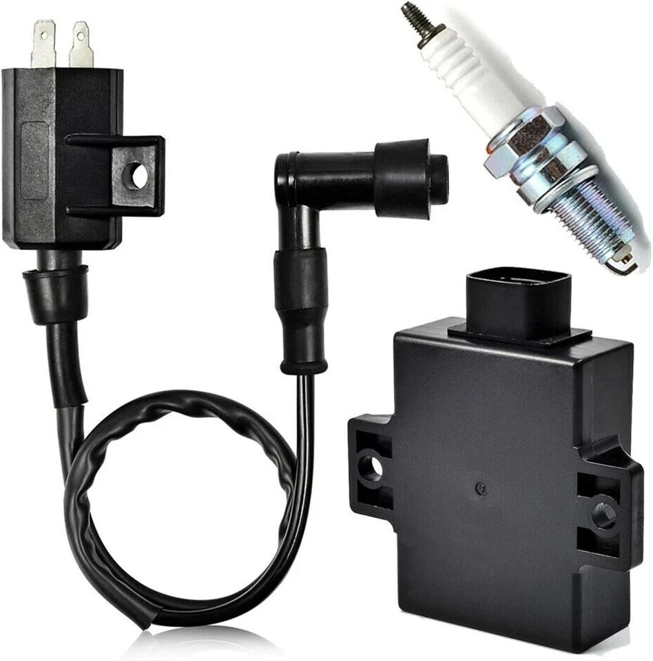 Igniter CDI and Ignition Coil Compatible with Bayou 220 Bayou 250 1996-2011
