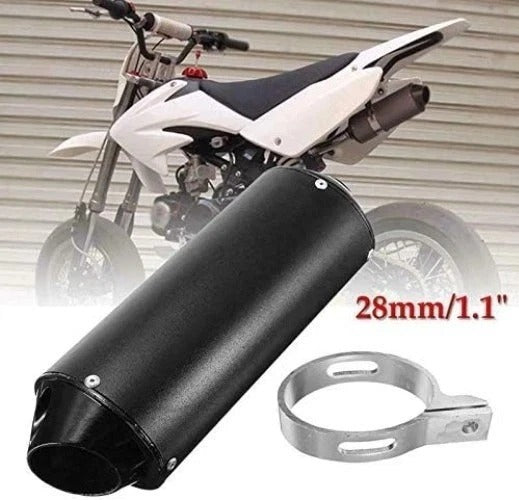 28mm 1.1 inch Exhaust Muffler Silencer Pipe and Clamp Gasket for 50cc 110 125...