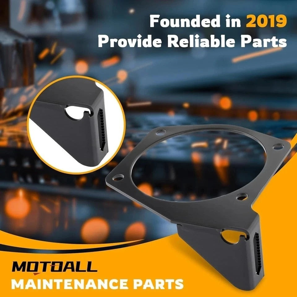 Throttle Cable Bracket Replacement 4-Bolt Fit for Intakes 92mm-102mm