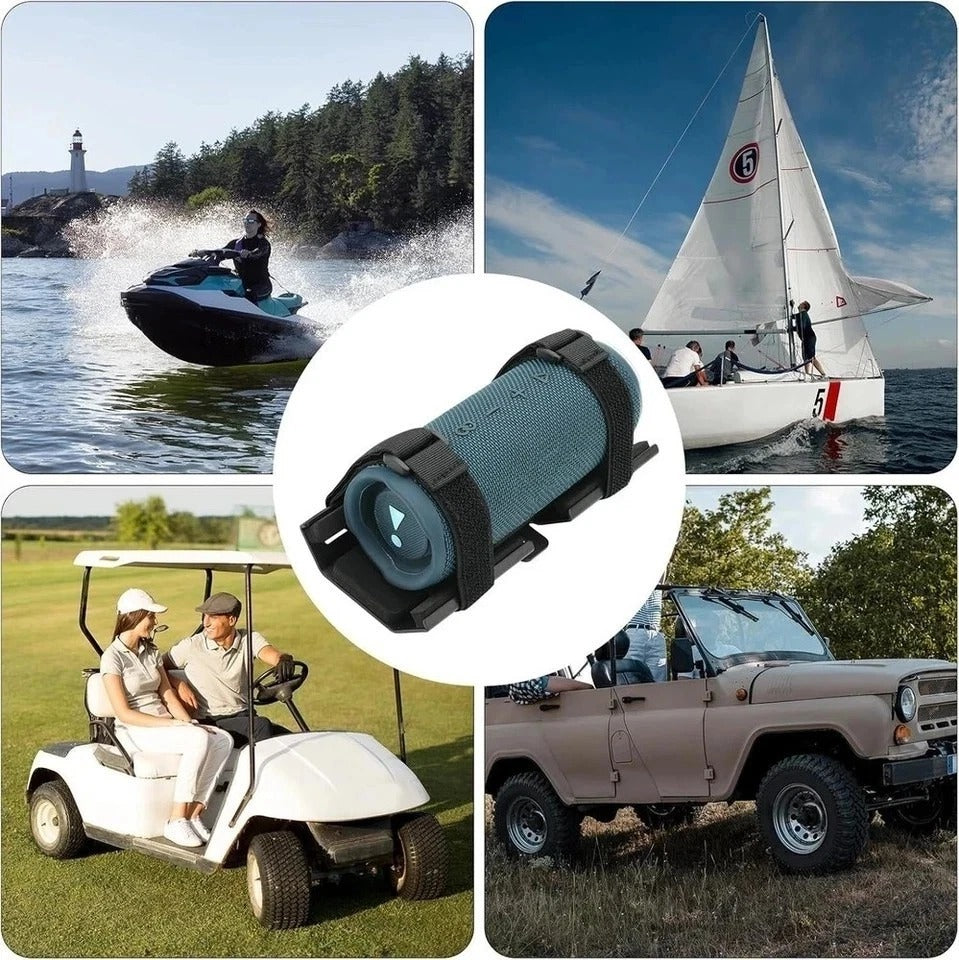 Portable Speaker Mount for Jet Ski/Snowmobile/Boat/Sea-Doo, Speaker Bracket M...