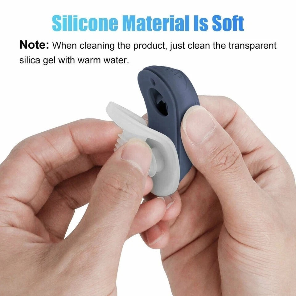 Micro Mini Electric Anti Snoring Device Noise Stop Sleep Aid Apnea