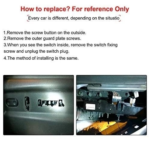 Power Seat Switch Left Driver Seat Fit for Ford/Lincoln/Mercury-2009-2014 F