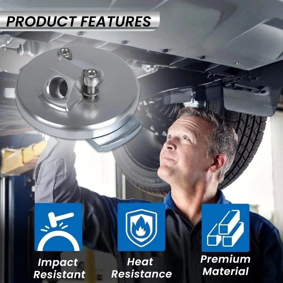 Dipstick Adapter Repair Kit Compatible with 7.3L Powerstroke F250 F350 Silver