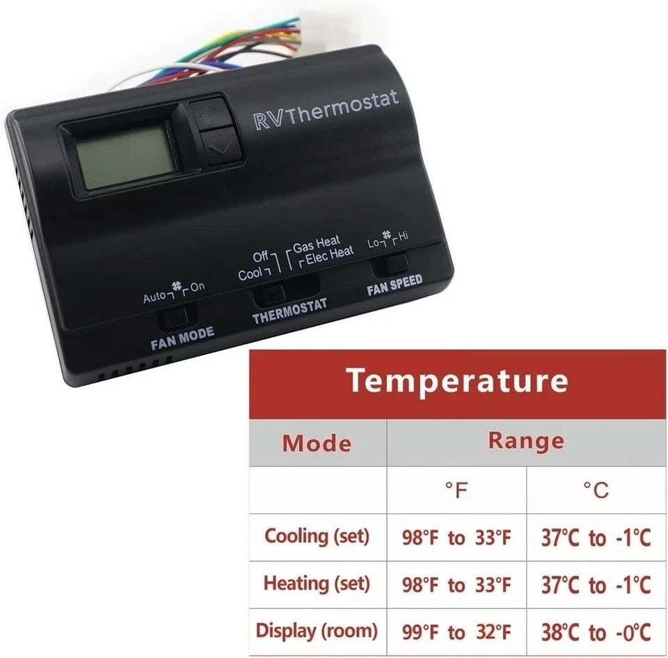 6536A3351 Digital Thermostat Compatible with Coleman-Mach， Two-Stage Digi