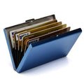 Credit Card ID Holder Slim Money Travel Wallet RFID Blocking