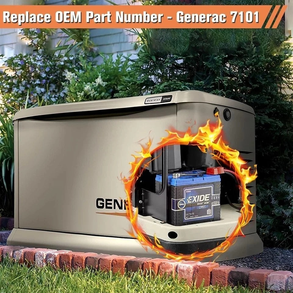 7101 Battery Heater for Generac Generator, 9Kw - 22Kw Geenerac Maintenance Kit A