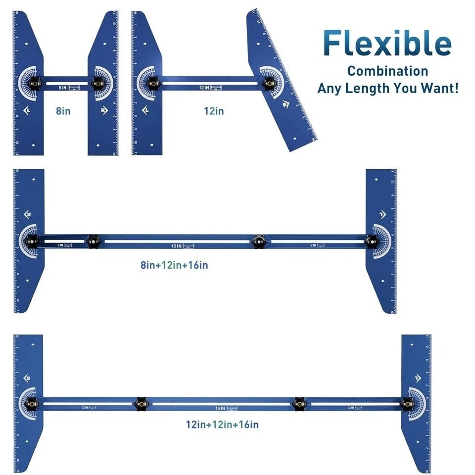Update Stair Tread Template Tool, Aluminum Stair Tread Jig, Stair Tread Gauge fo