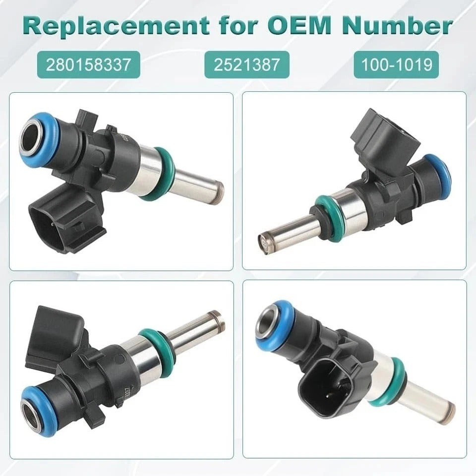 Fuel Injectors Compatible with RZR 1000 2015-2021 & RZR XP 1000 2014-2021