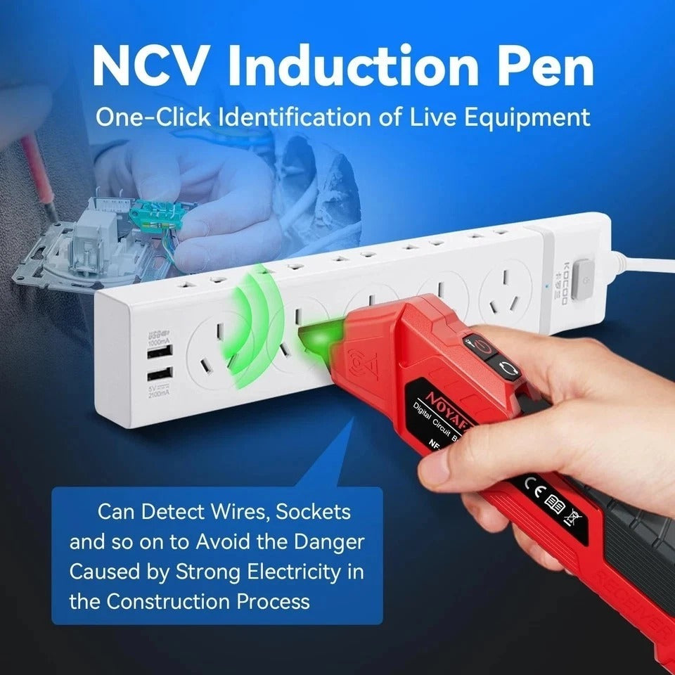 Circuit Breaker Finder Tool with GFCI Outlet Tester 90-120V AC