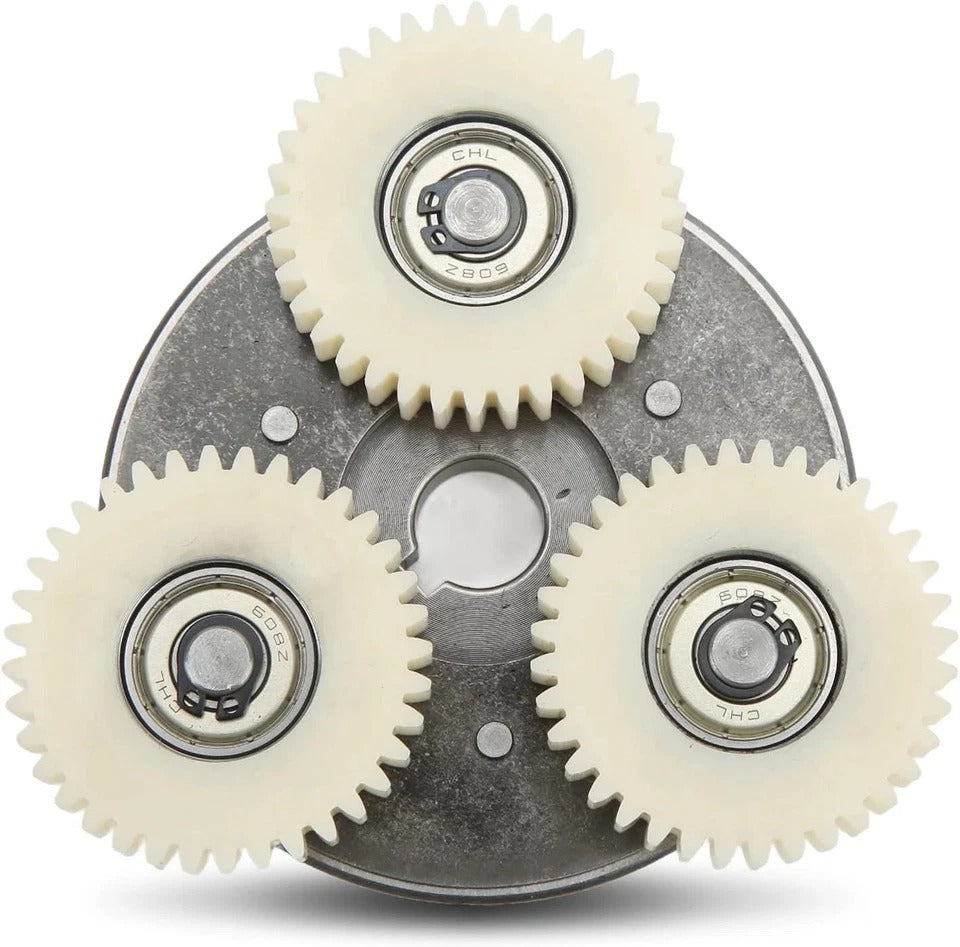 E Bike Motor Gear Clutch Kit, 36T Planetary Nylon Gears Electric Bicycle Accesso