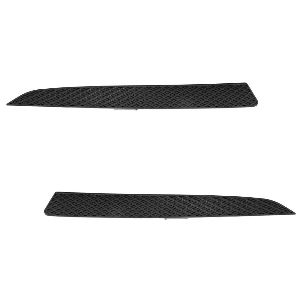 Ford Escape Headlight Trim Pair 2013-2016 Black Driver Passenger Front Headlamp