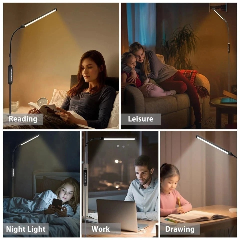 LED Floor Lamp for Bedroom Standing Lamp Eyelash Light Tattoo lamp lash Light