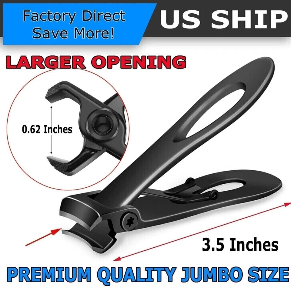 Professional Extra Large Toe Nail Clippers For Thick Nails Heavy Duty