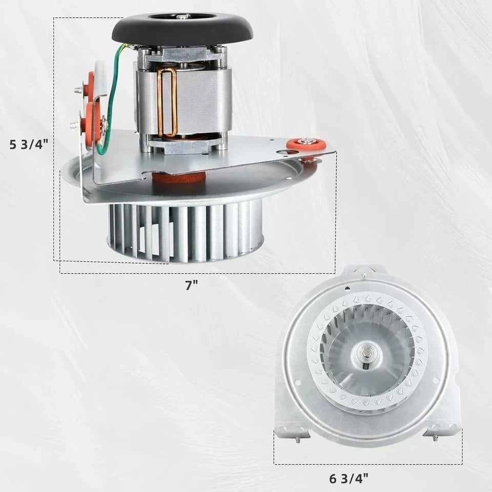 HC21ZE117-B HC21ZE117 Furnace Draft Inducer Blower Motor Kit for JAKEL INC J238-