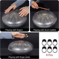 Steel Tongue Drum Panda Drum 8 Notes 6 Inch Tank drum percussion