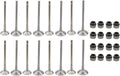 16Pcs Engine Intake Exhaust Valves kit for A3 A4 A5 A6 A8 Allroad Q5 RS7 S6