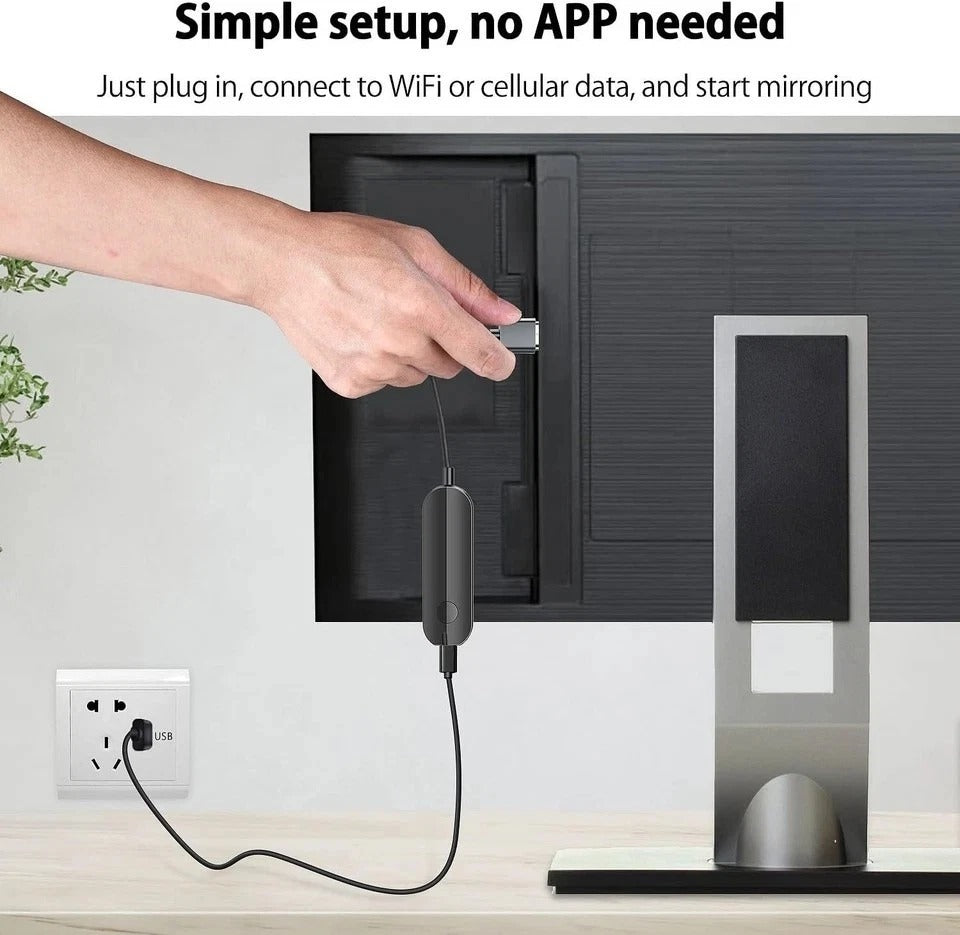Ishare Ios Wireless HDMI Display Adapter, Streaming Device for Iphone to TV, ...