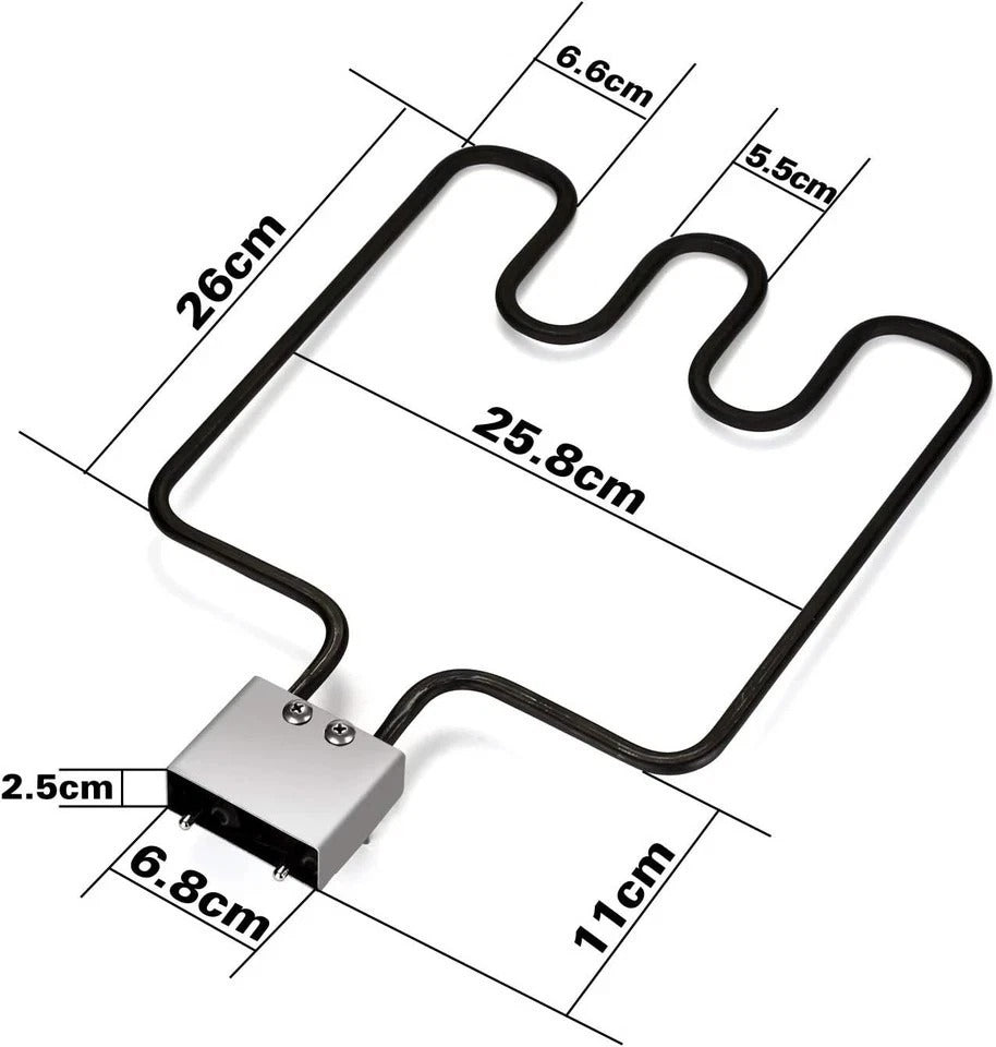 Masterbuilt 1500W Electric Smoker Heating Element Replacement