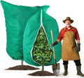 Plant Covers Freeze Protection 2-Pack, 47.3" X 70.9" Frost Covers with Zipper Dr