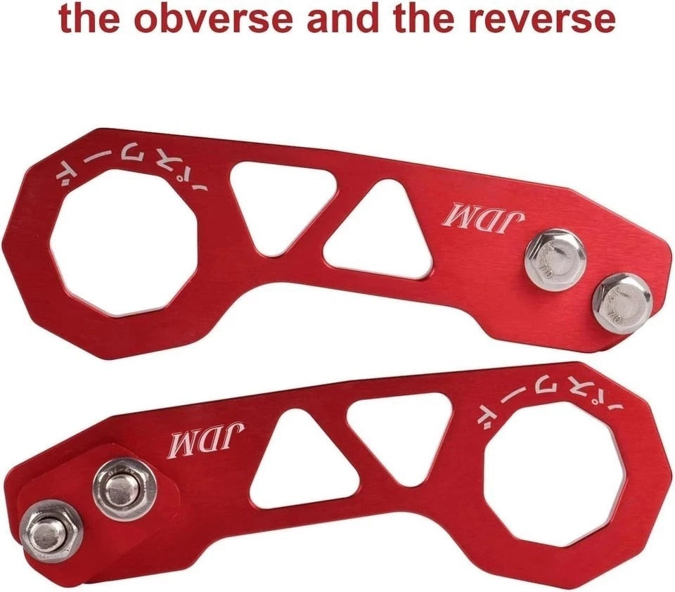 Rear Tow Towing Hook for Universal Car Auto Trailer Ring Aluminum Racing Tra