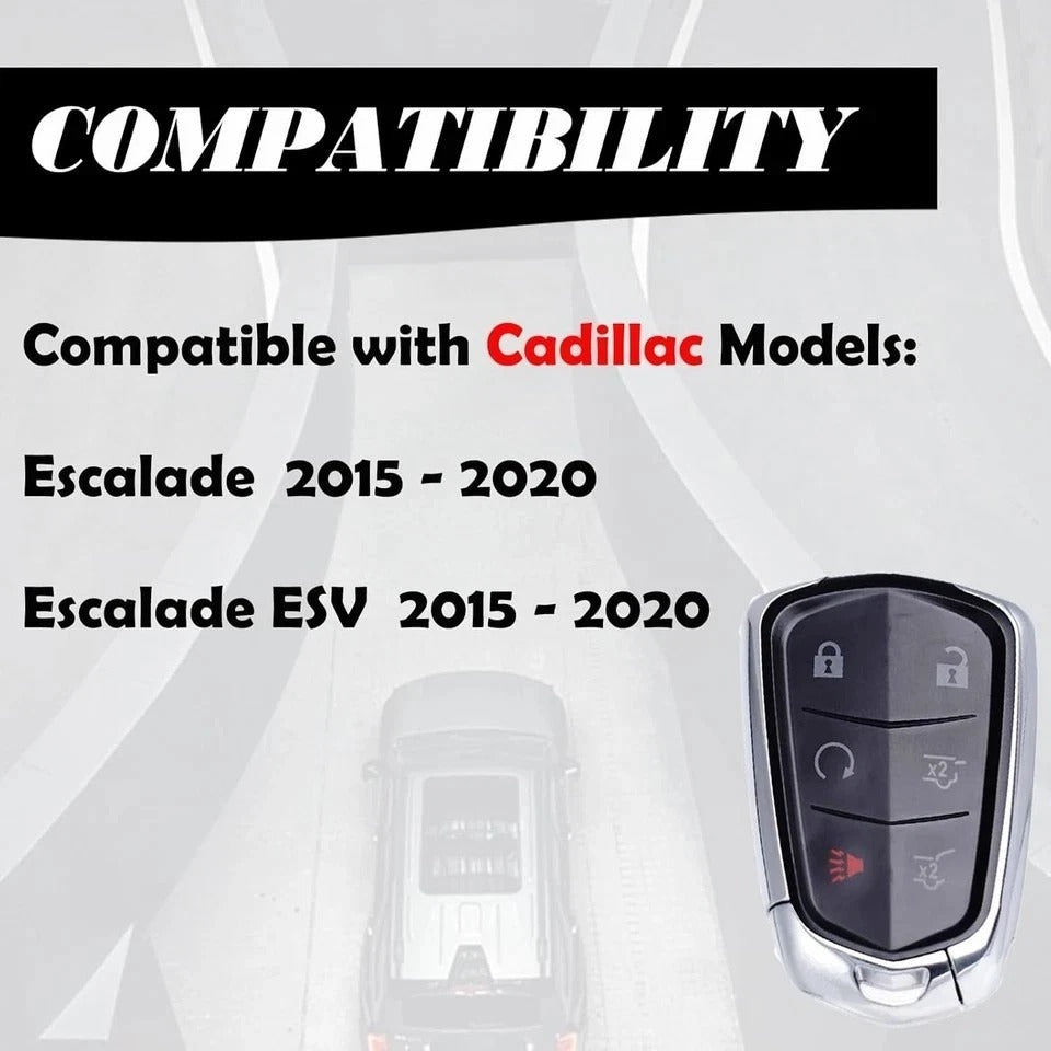 Key Fob Replacement Compatible for 2015-2020 Escalade and Escalade ESV Prox