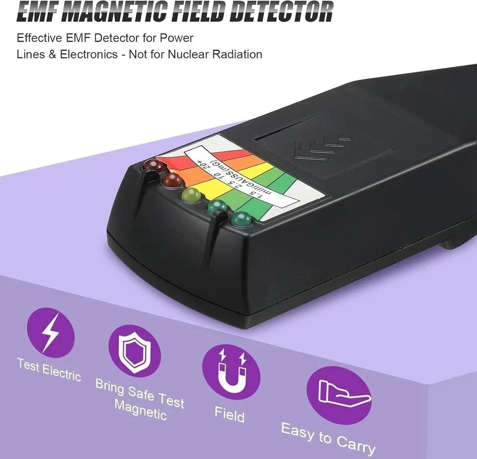 7 Pcs Ghost Hunting Equipment Kit 1 Electromagnetic Paranormal Radiation Detecto