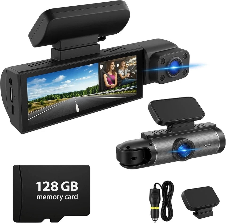 Camara De Seguridad Para Carro Auto lenses Delantero/Trasero/Interior Dash Cam