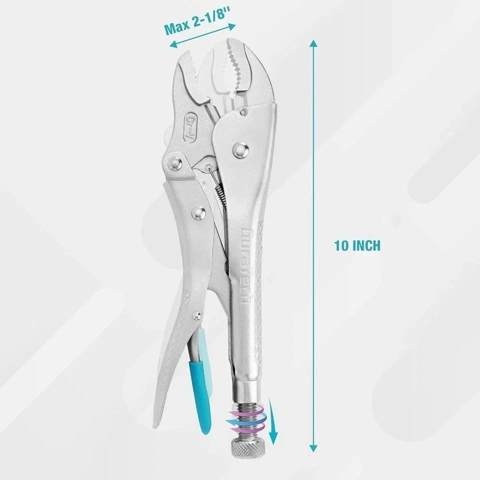 Malco LP10WC Locking Pliers With Wire Cutter 10"