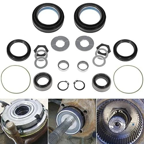 Outer Axle Dust Seal & Inner 20 PCS Seals Kit For Ford F250 F350 (1998-2004)