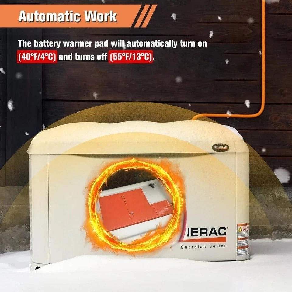 7101 Battery Heater for Generac Generator, 9Kw - 22Kw Geenerac Maintenance Kit A
