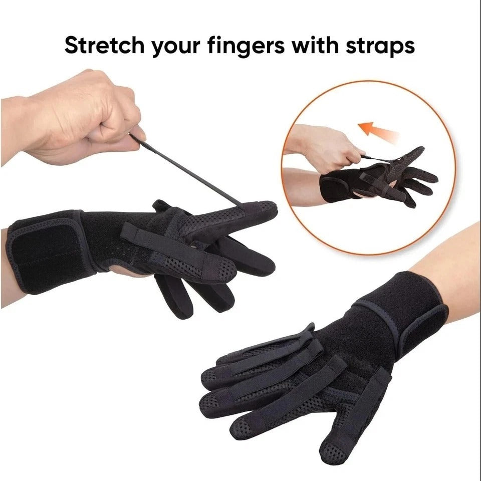 Finger Splint - Finger Training & Rehab Orthotics, Minimizes Spasticity, Stre...