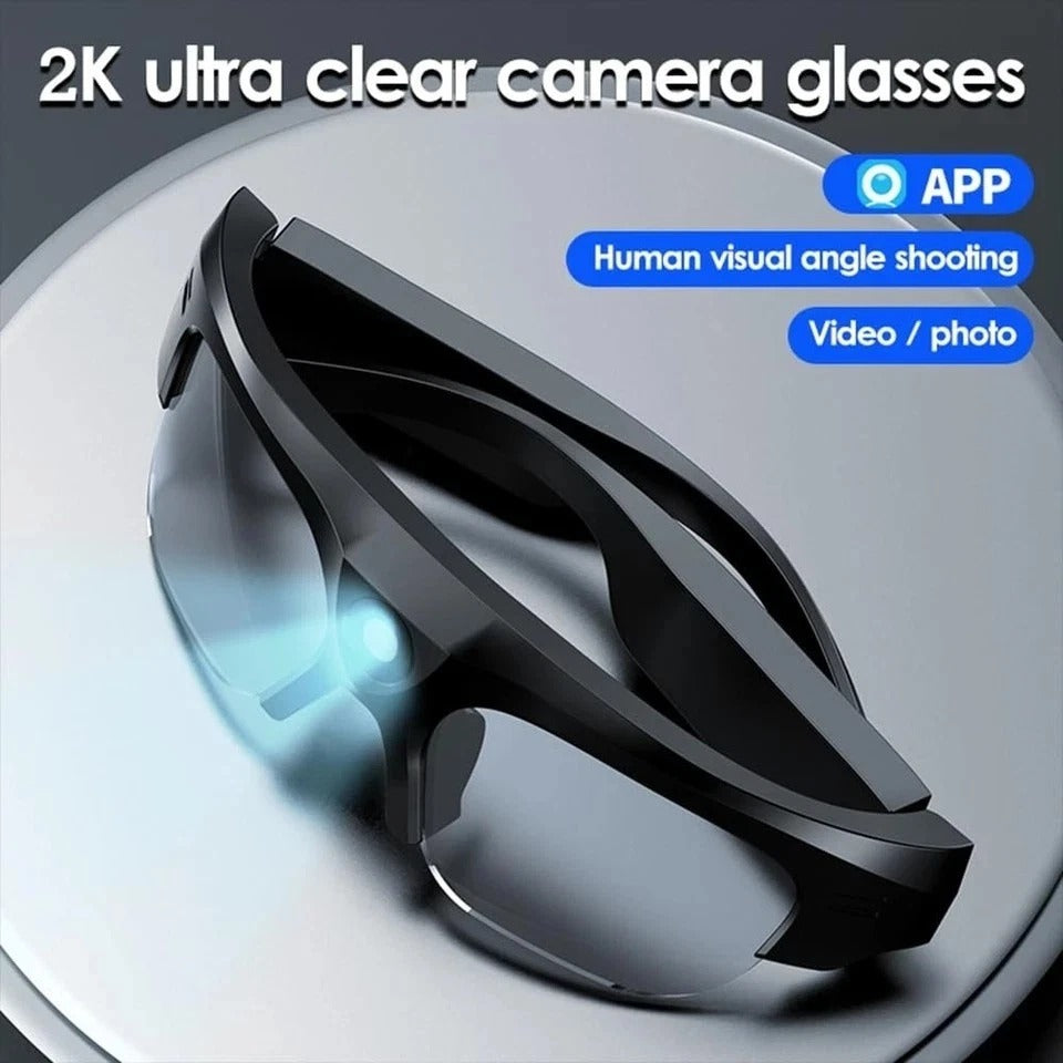 4K Camera Glasses, 2025 AI Smart Sunglasses with Camera, Video Glasses with U...