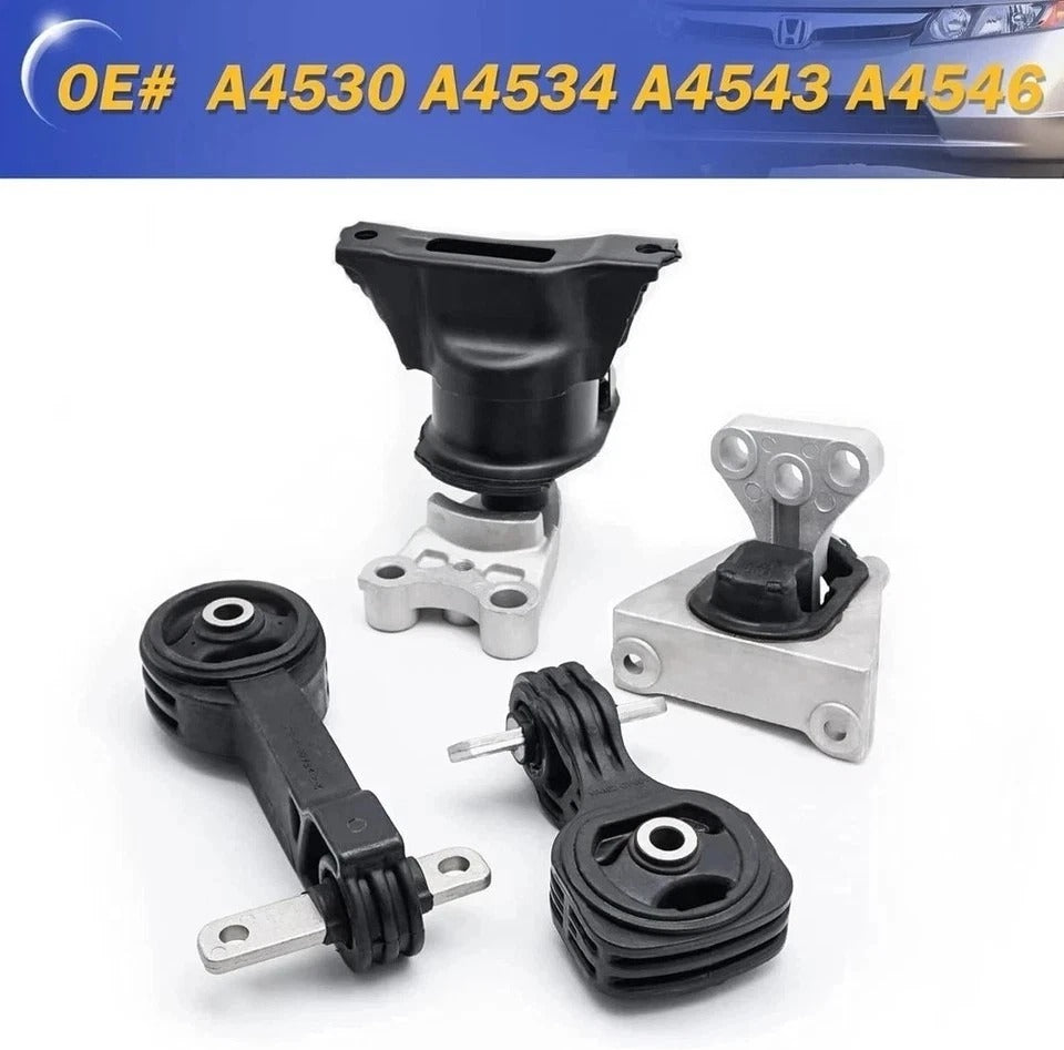 Soporte de Motor Honda Civic 1.8L 2006-2011 - Calidad OEM (Transmisión Automátic