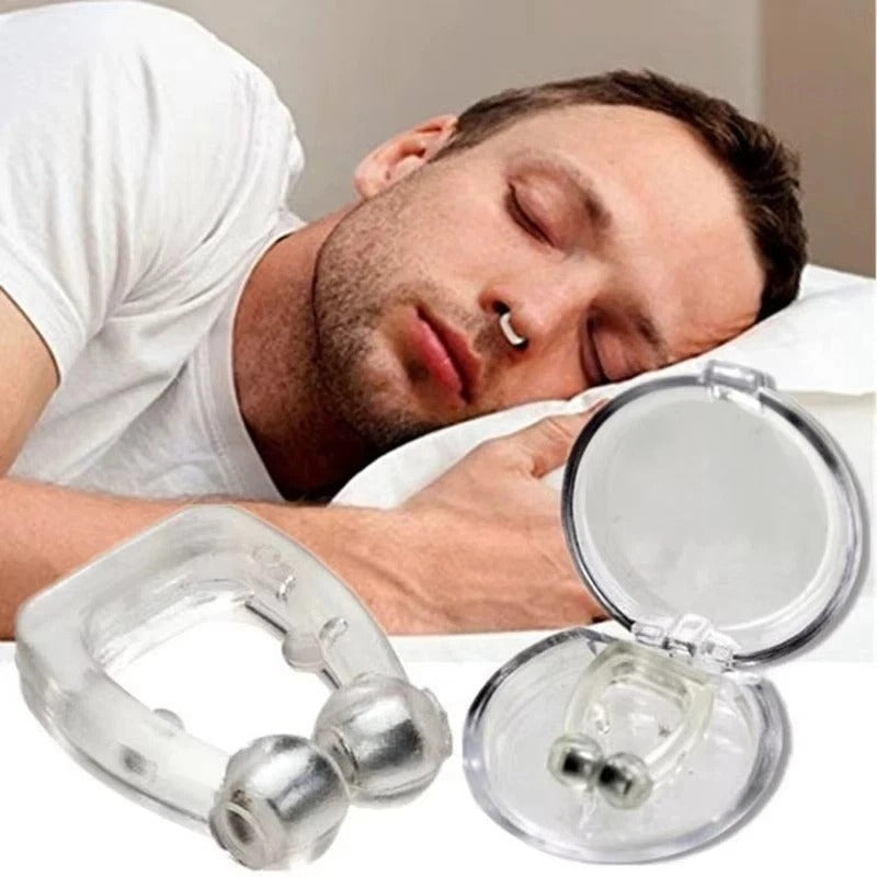 Magnetic Anti Snore Stop Snoring Nose Clip Sleeping Aid