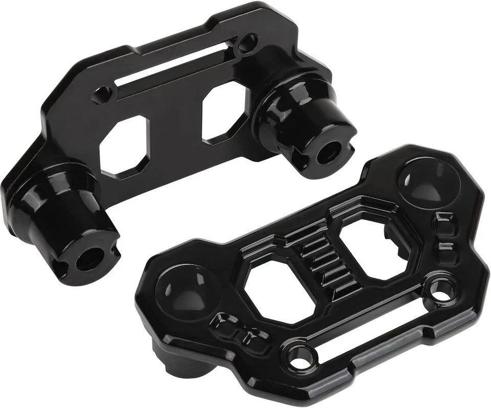 Wrangler JL Light Bar Hood Mounting Brackets, Gladiator JT Ditch Light Cowl Moun
