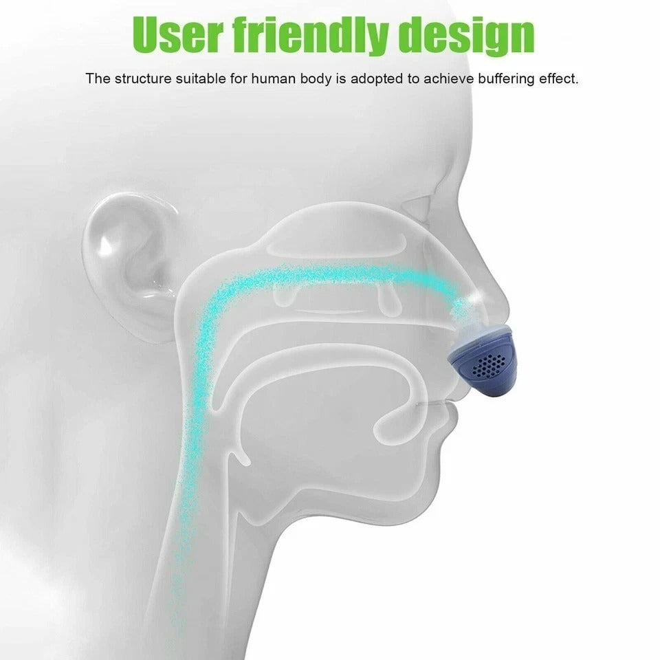 Electric Anti Snoring Device Micro Mini Noise Stop Sleep Aid Apnea