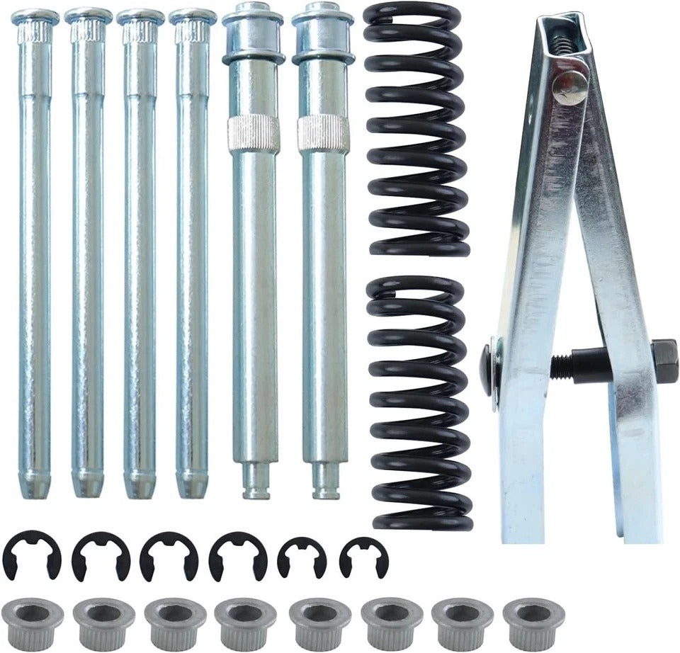 Door Hinge Pin and Bushing Kit Tool for C1500 Door Hinge Pin Spring Kit 23 Pcs