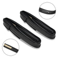 GMC Truck Front Door Window Run Sweep Felts Weatherstrip Seals Kit Set for Chevy