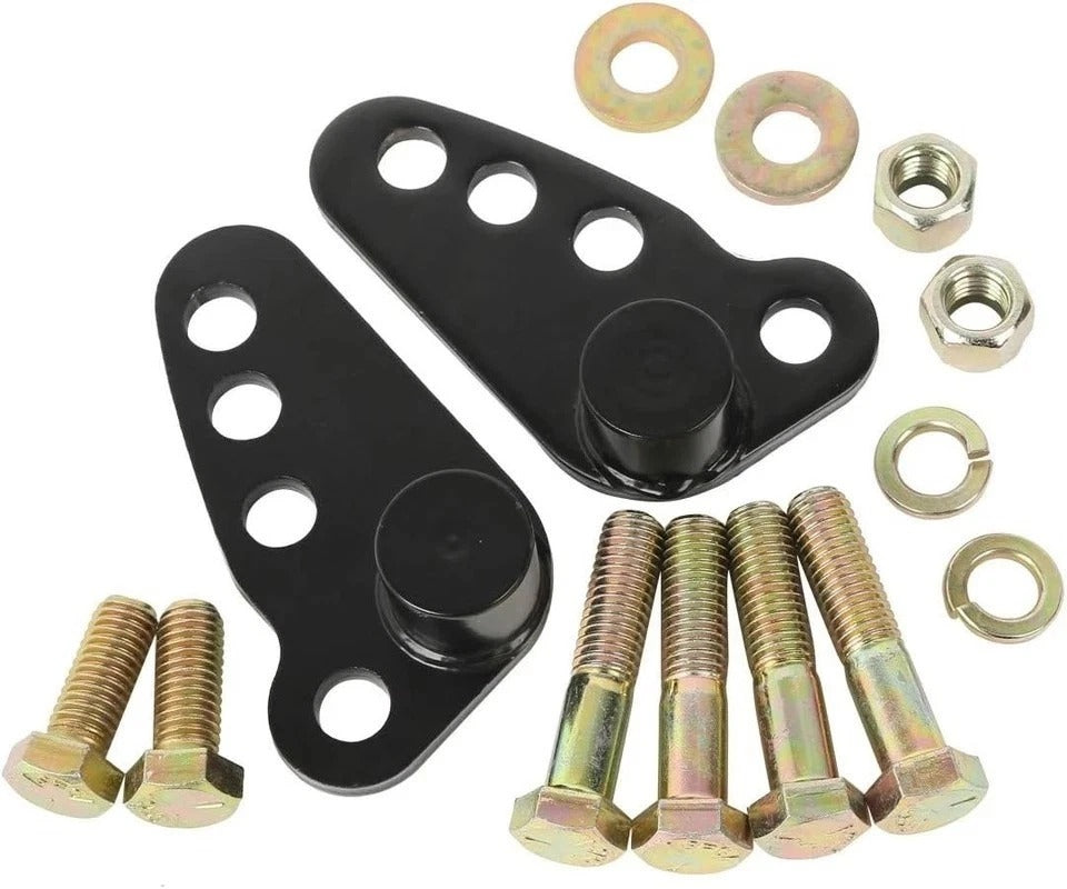 1-2" Or 1-3" Rear Adjustable Lowering Kit Fits For Touring Black#4\