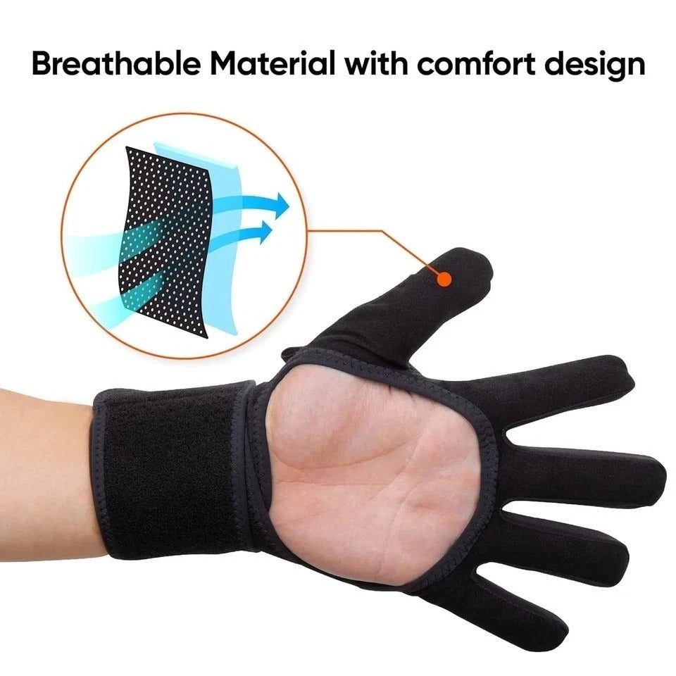 Finger Splint - Finger Training & Rehab Orthotics, Minimizes Spasticity, Stre...