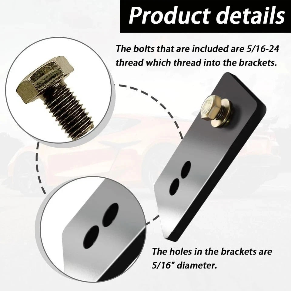 Seat Relocation Brackets/Seat Relocation Brackets Kit Compatible with 1967-20...