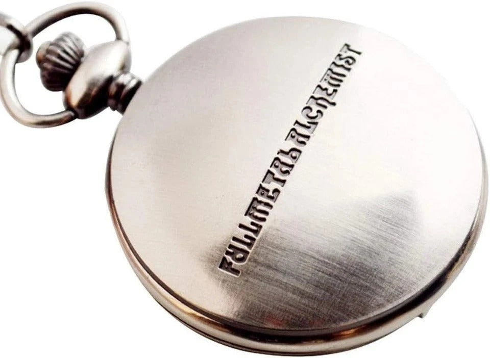 Fullmetal Alchemist Pocket Watch with Chain Box for Cosplay Accessories Anime...