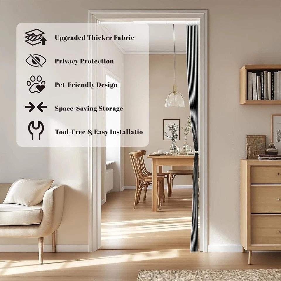 Blackout Accordion Door Invisible Folding Accordion Doors Interior Magnetic Door