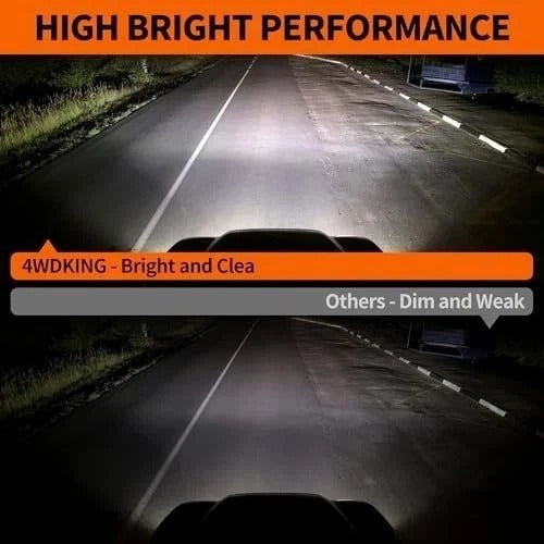 2" LED Round Light 20W Spot Driving Light Waterproof Off-Road Work Lamp White